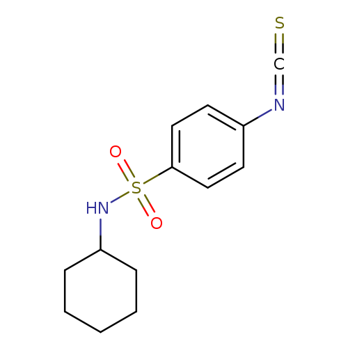 N-Cyclohexyl-4-isothiocyanatobenzenesulfonamide