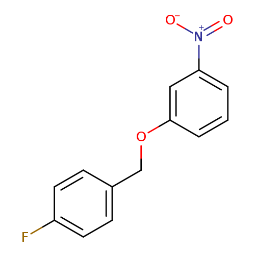 1-[(4-fluorophenyl)methoxy]-3-nitrobenzene