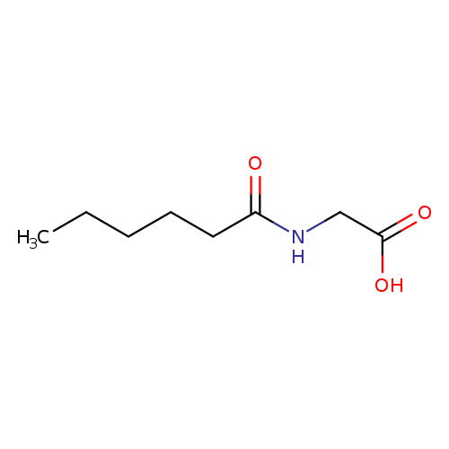 Glycine,N-(1-oxohexyl)-