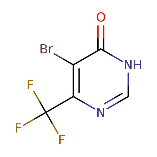 4(3H)-Pyrimidinone, 5-bromo-6-(trifluoromethyl)-