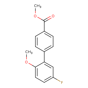 Methyl 4-(5-fluoro-2-methoxyphenyl)benzoate