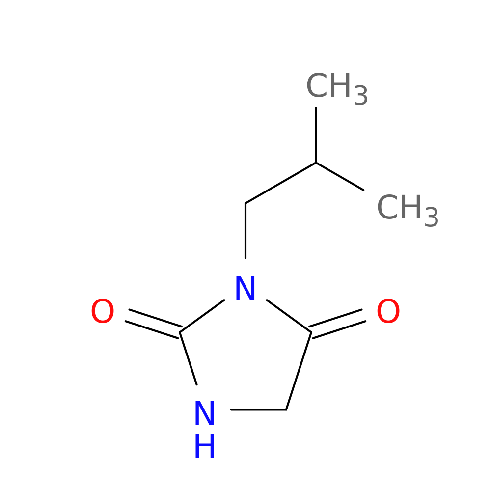 3-Isobutylimidazolidine-2,4-dione