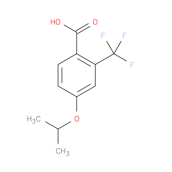 4-Isopropoxy-2-(trifluoromethyl)benzoic acid