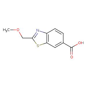 2-(methoxymethyl)-1,3-benzothiazole-6-carboxylic acid