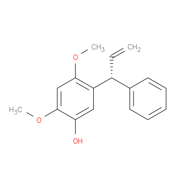 Phenol, 2,4-dimethoxy-5-[(1R)-1-phenyl-2-propenyl]-