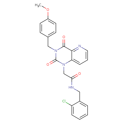 N-[(2-chlorophenyl)methyl]-2-{3-[(4-methoxyphenyl)methyl]-2,4-dioxo-1H,2H,3H,4H-pyrido[3,2-d]pyrimidin-1-yl}acetamide