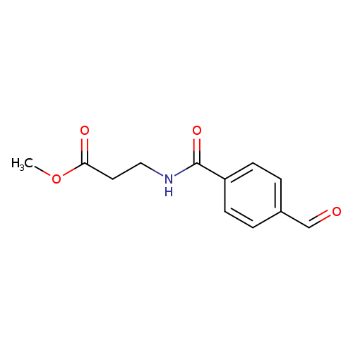 3-(4-forMylbenzoylaMino)propionic acid Methyl ester