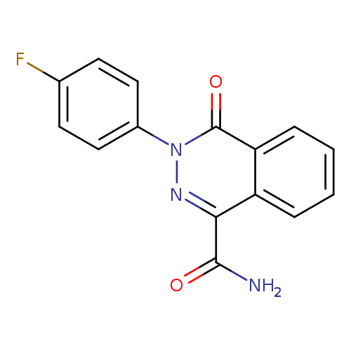 3-(4-fluorophenyl)-4-oxo-3,4-dihydrophthalazine-1-carboxamide