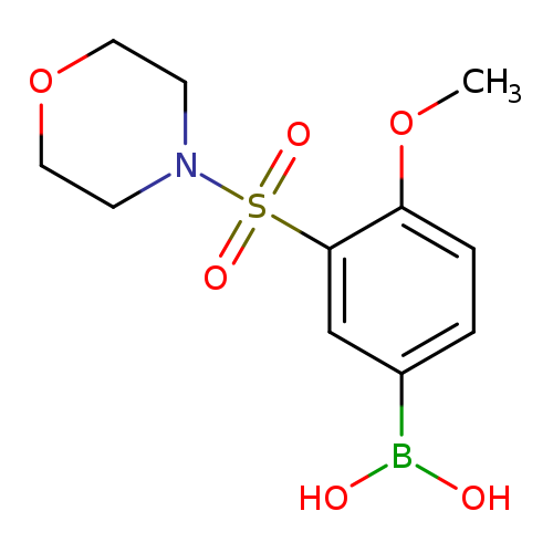4-Methoxy-3-(N-morpholinylsulfonyl)phenylboronic acid