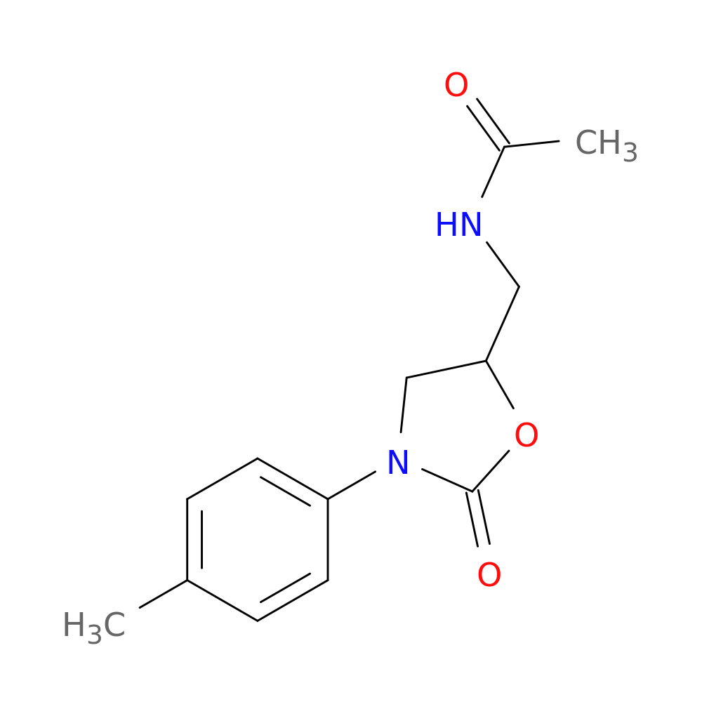 N-{[3-(4-methylphenyl)-2-oxo-1,3-oxazolidin-5-yl]methyl}acetamide