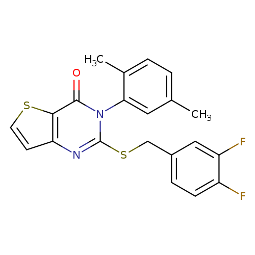 2-{[(3,4-difluorophenyl)methyl]sulfanyl}-3-(2,5-dimethylphenyl)-3H,4H-thieno[3,2-d]pyrimidin-4-one
