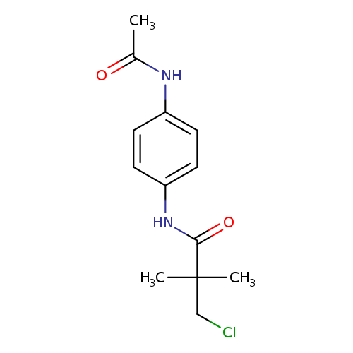 3-Chloro-n-(4-acetamidophenyl)-2,2-dimethylpropanamide