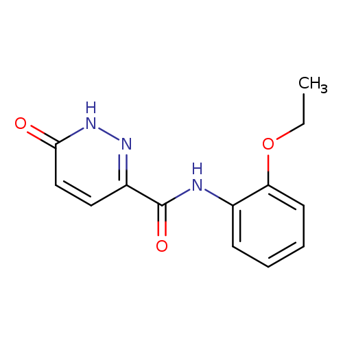 N-(2-ethoxyphenyl)-6-oxo-1,6-dihydropyridazine-3-carboxamide