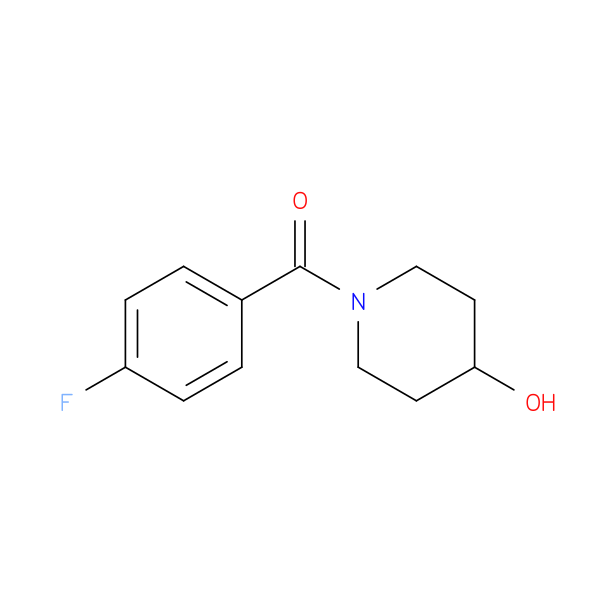 (4-Fluorophenyl)(4-hydroxypiperidin-1-yl)methanone