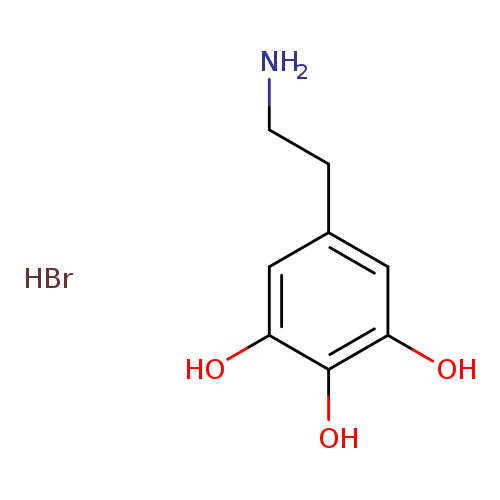 1,2,3-Benzenetriol, 5-(2-aminoethyl)-, hydrobromide (1:1)