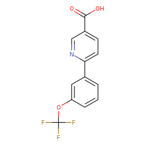 6-(3-Trifluoromethoxyphenyl)nicotinic acid