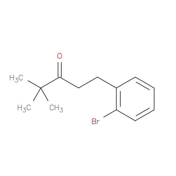 1-(2-bromophenyl)-4,4-dimethylpentan-3-one