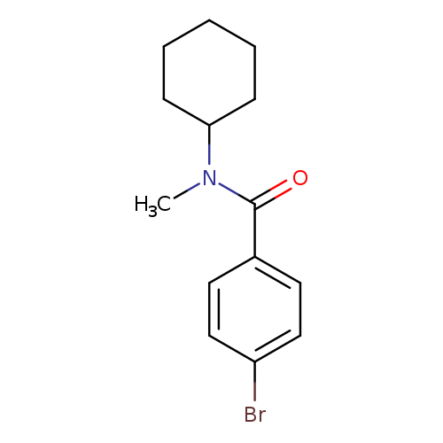 4-Bromo-n-cyclohexyl-n-methylbenzamide