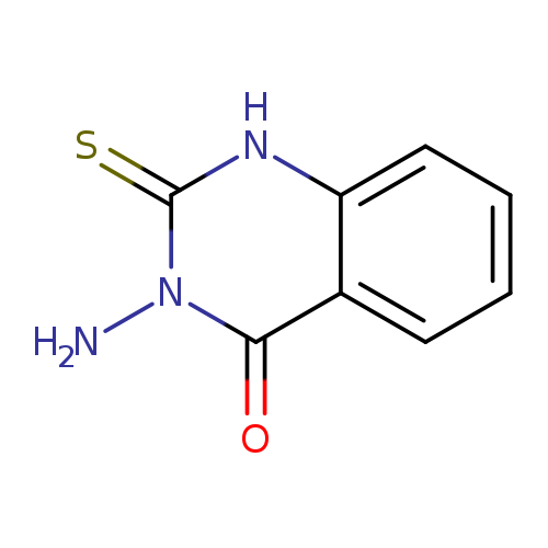 3-Amino-2-thioxo-2,3-dihydroquinazolin-4(1h)-one hydrochloride
