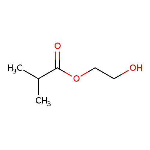 Propanoic acid,2-methyl-, 2-hydroxyethyl ester