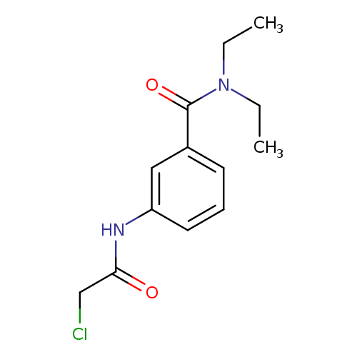 3-(2-chloroacetamido)-N,N-diethylbenzamide