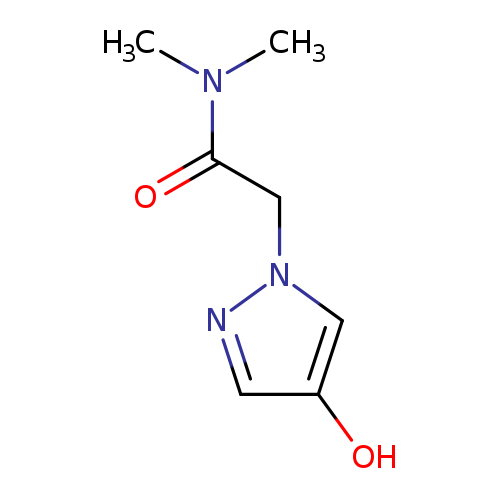 2-(4-Hydroxy-1h-pyrazol-1-yl)-n,n-dimethylacetamide