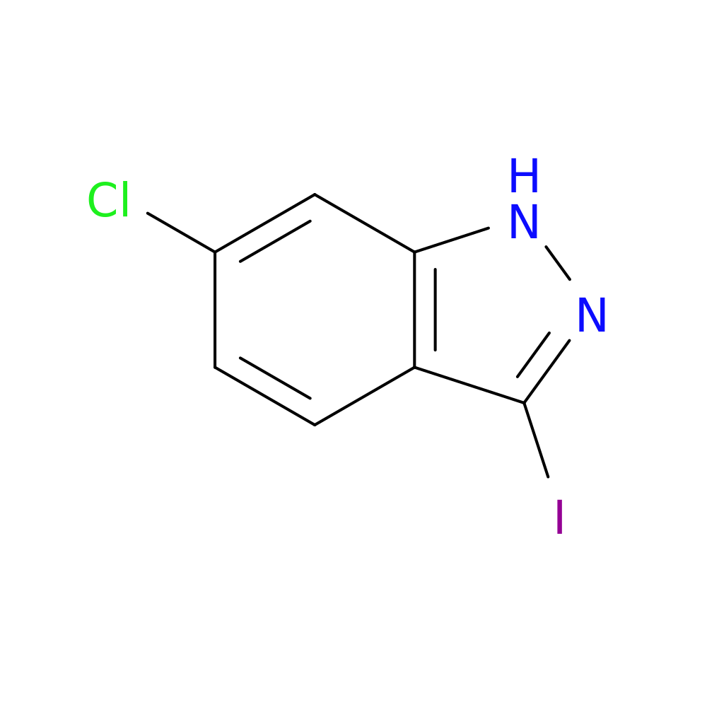 6-Chloro-3-iodo-1H-indazole
