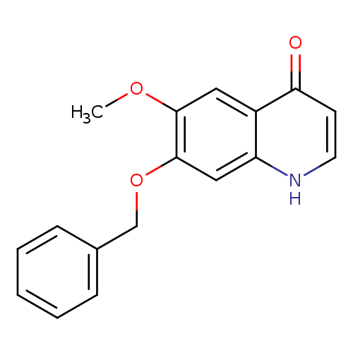 4(1H)-Quinolinone, 6-methoxy-7-(phenylmethoxy)-