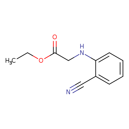 ethyl 2-(2-cyanoanilino)acetate