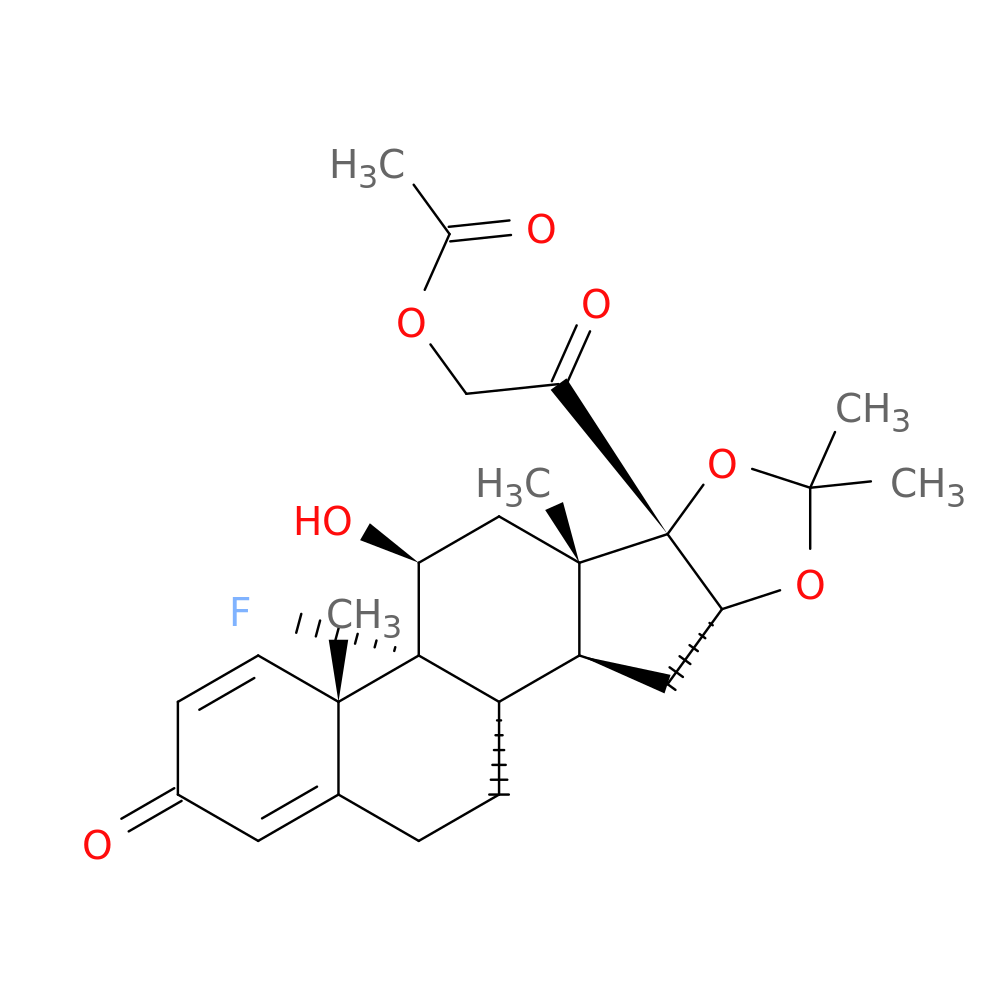 (11β,16α)-21-(Acetyloxy)-9-fluoro-11-hydroxy-16,17-[(1-methylethylidene)bis(oxy)]pregna-1,4-diene-3,20-dione
