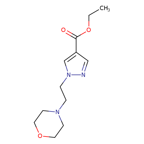 Ethyl 1-(2-morpholinoethyl)-1h-pyrazole-4-carboxylate