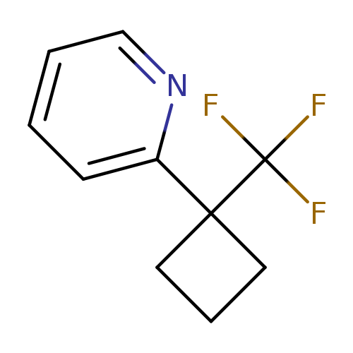 2-[1-(trifluoromethyl)cyclobutyl]pyridine
