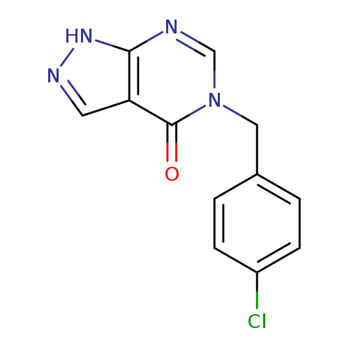 5-(4-Chlorobenzyl)-1,5-dihydro-4h-pyrazolo[3,4-d]pyrimidin-4-one
