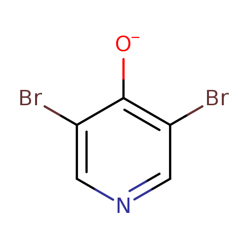 4-Pyridinol, 3,5-dibromo-, ion(1-)