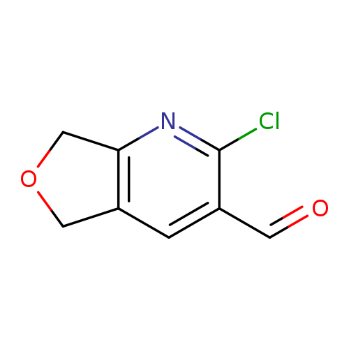 2-chloro-5H,7H-furo[3,4-b]pyridine-3-carbaldehyde