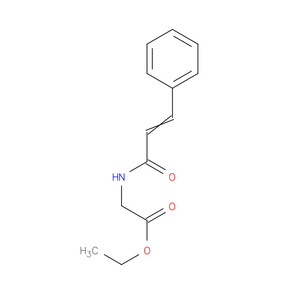 N-[(2E)-1-OXO-3-PHENYL-2-PROPEN-1-YL]GLYCINE ETHYL ESTER