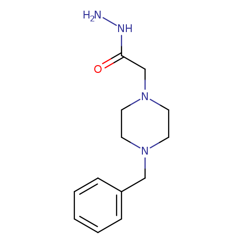 1-Piperazineacetic acid, 4-(phenylmethyl)-, hydrazide