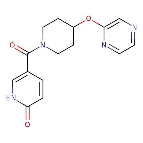 5-[4-(pyrazin-2-yloxy)piperidine-1-carbonyl]-1,2-dihydropyridin-2-one