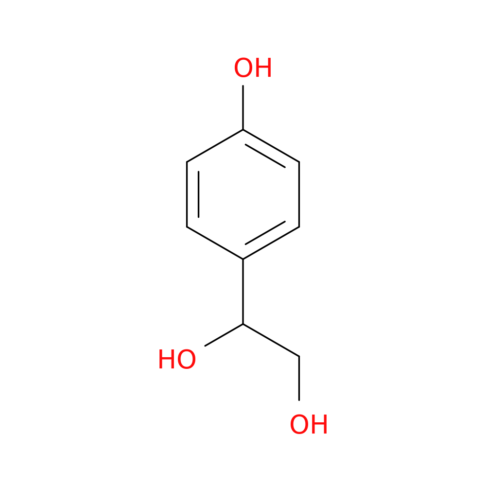1-(4-hydroxyphenyl)ethane-1,2-diol