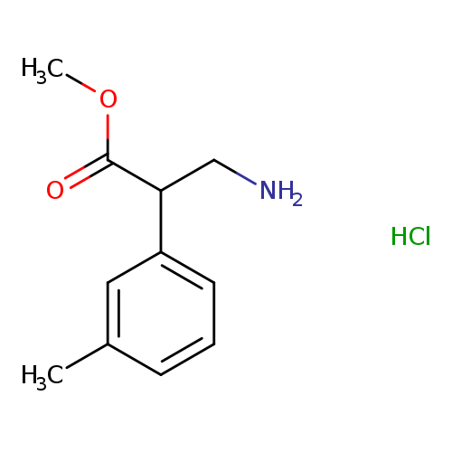 methyl 3-amino-2-(3-methylphenyl)propanoate hydrochloride