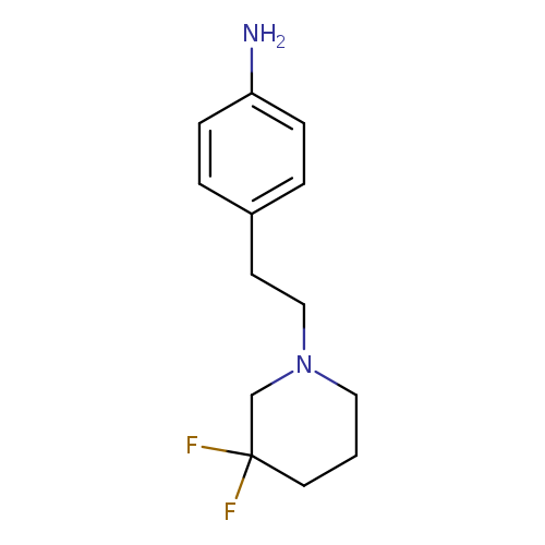4-[2-(3,3-Difluoro-piperidin-1-yl)-ethyl]-phenylamine