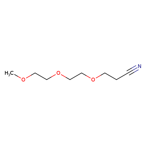3-[2-(2-methoxyethoxy)ethoxy]propanenitrile
