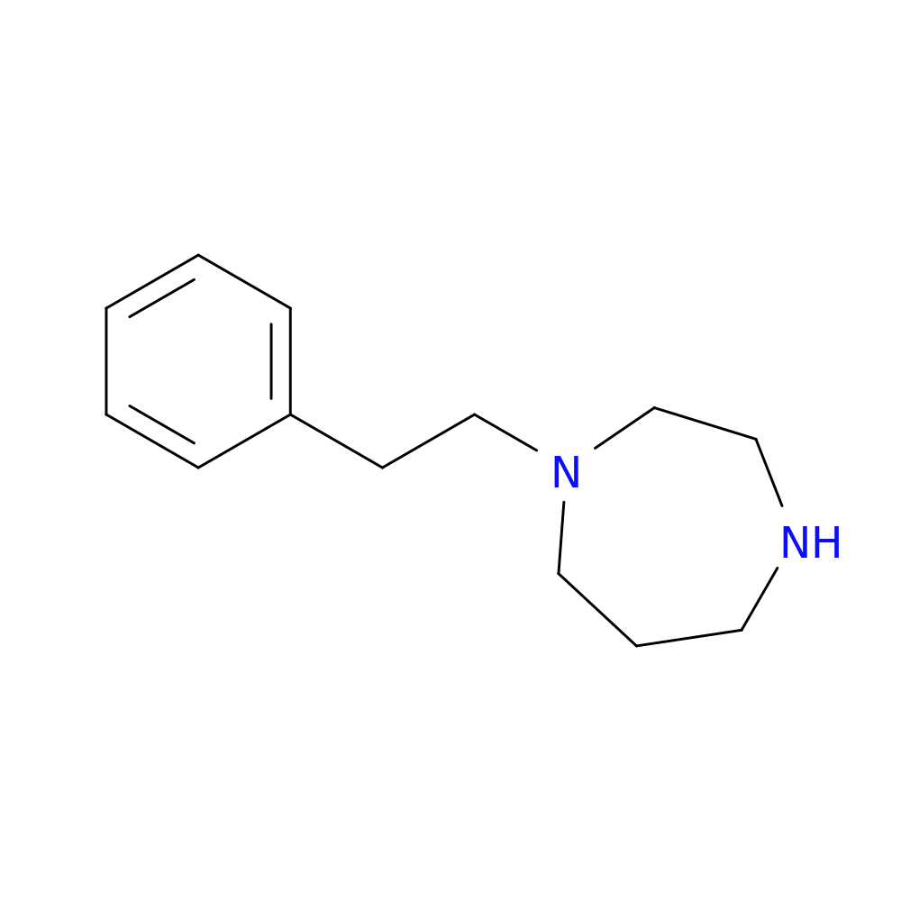 1-(2-Phenylethyl)homopiperazine