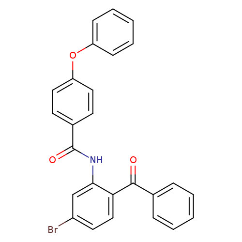 N-(2-benzoyl-5-bromophenyl)-4-phenoxybenzamide