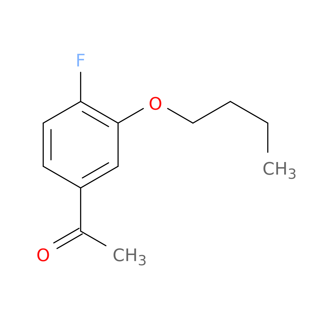 1-(3-Butoxy-4-fluorophenyl)ethanone