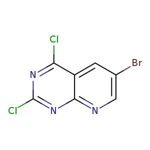 Pyrido[2,3-d]pyrimidine, 6-bromo-2,4-dichloro-