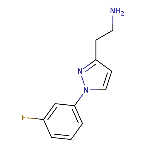 2-[1-(3-fluorophenyl)-1H-pyrazol-3-yl]ethan-1-amine