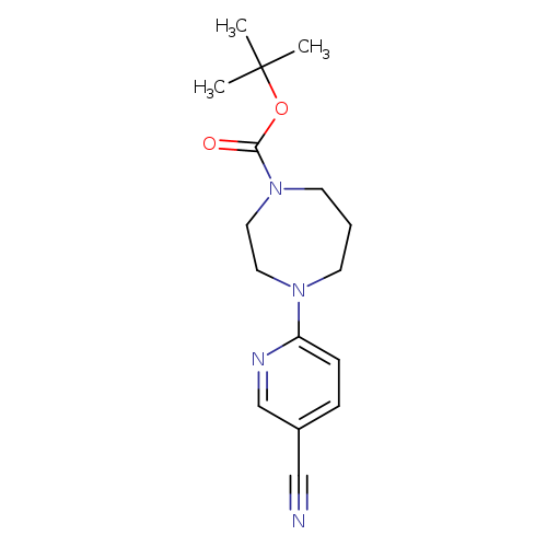 tert-Butyl 4-(5-cyanopyridin-2-yl)-1,4-diazepane-1-carboxylate