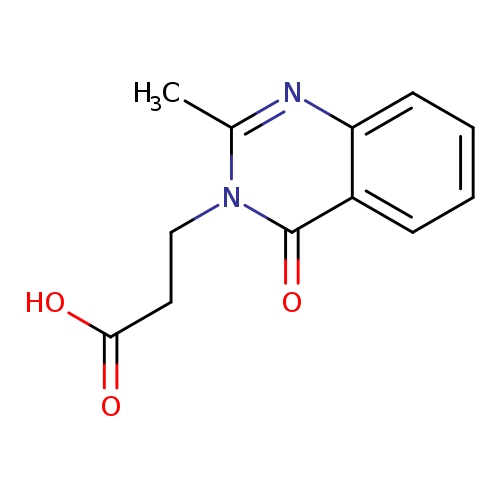 3-(2-Methyl-4-oxoquinazolin-3(4H)-yl)propanoic acid