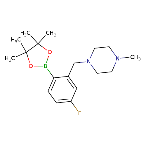 4-Fluoro-2-[(4-methyl-1-piperazinyl)methyl]phenylboronicAcidPinacolEster